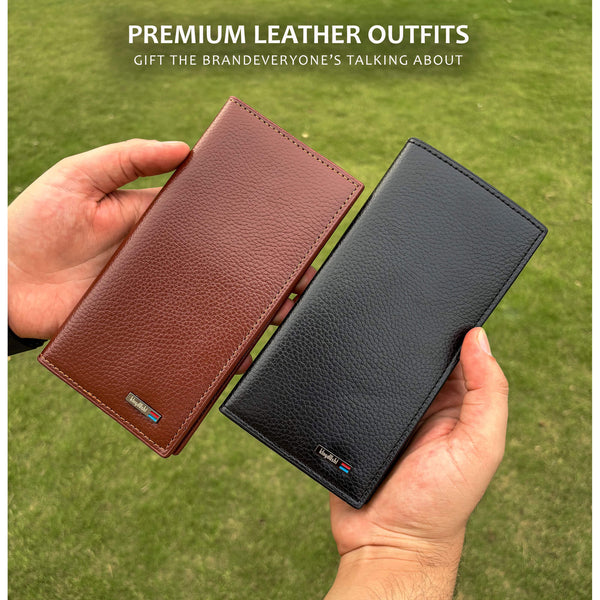 Kingdushi Long Leather Wallet